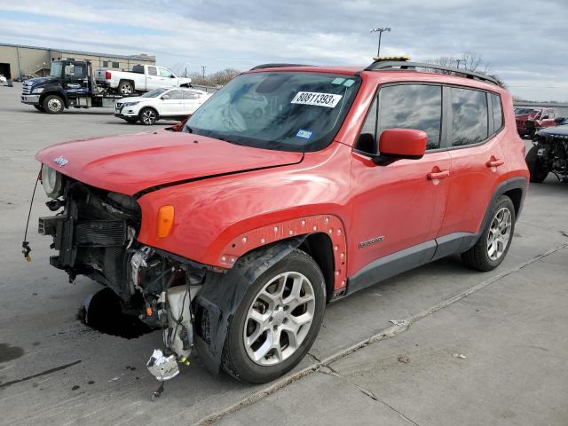 Image 1 of 2015 JEEP RENEGADE LATITUDE 2015 with VIN ZACCJABT4FPB45312