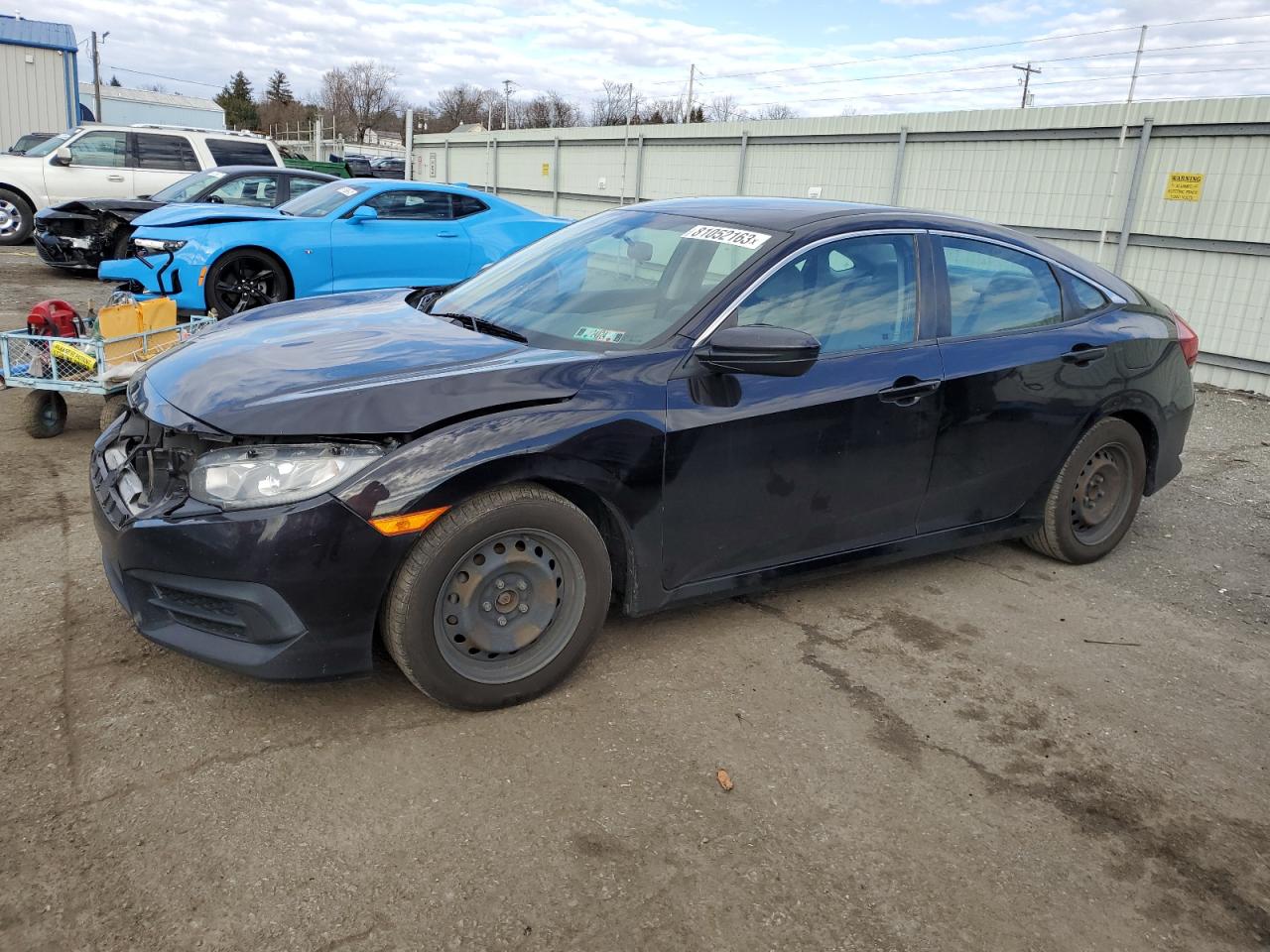 Image 1 of 2016 HONDA CIVIC LX 2016 with VIN 2HGFC2F55GH576125