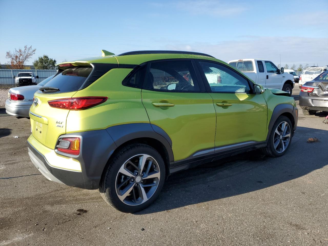 Image 3 of 2020 HYUNDAI KONA LIMITED 2020 with VIN KM8K3CA51LU506800