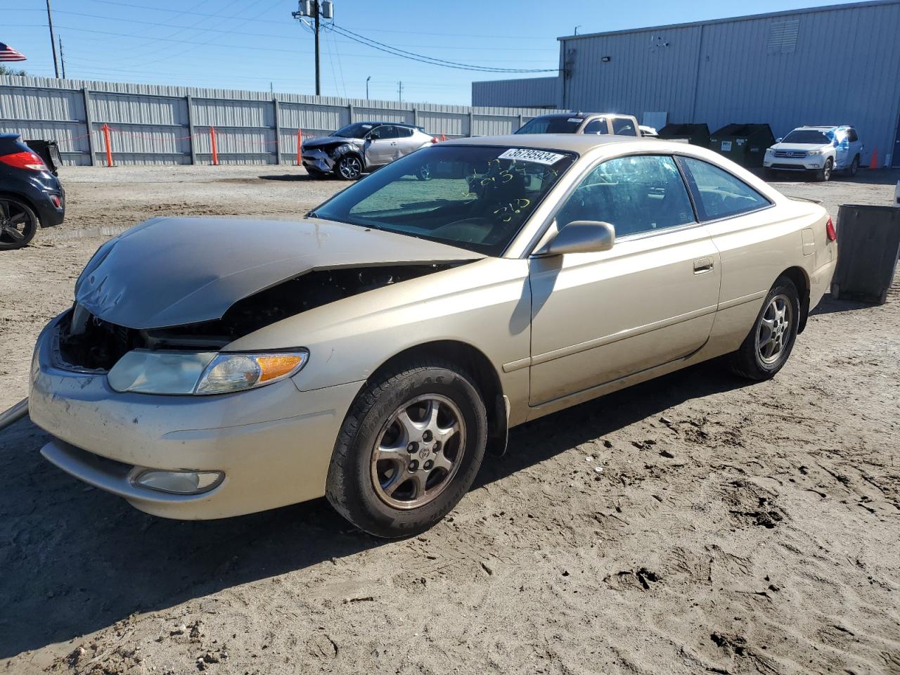 Image 1 of 2003 TOYOTA CAMRY SOLARA SE 2003 with VIN 2T1CE22P33C025697