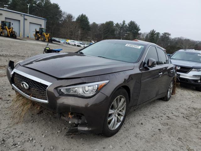 Изображение 1 2014 INFINITI Q50 BASE 2014 с VIN JN1BV7AR9EM689023