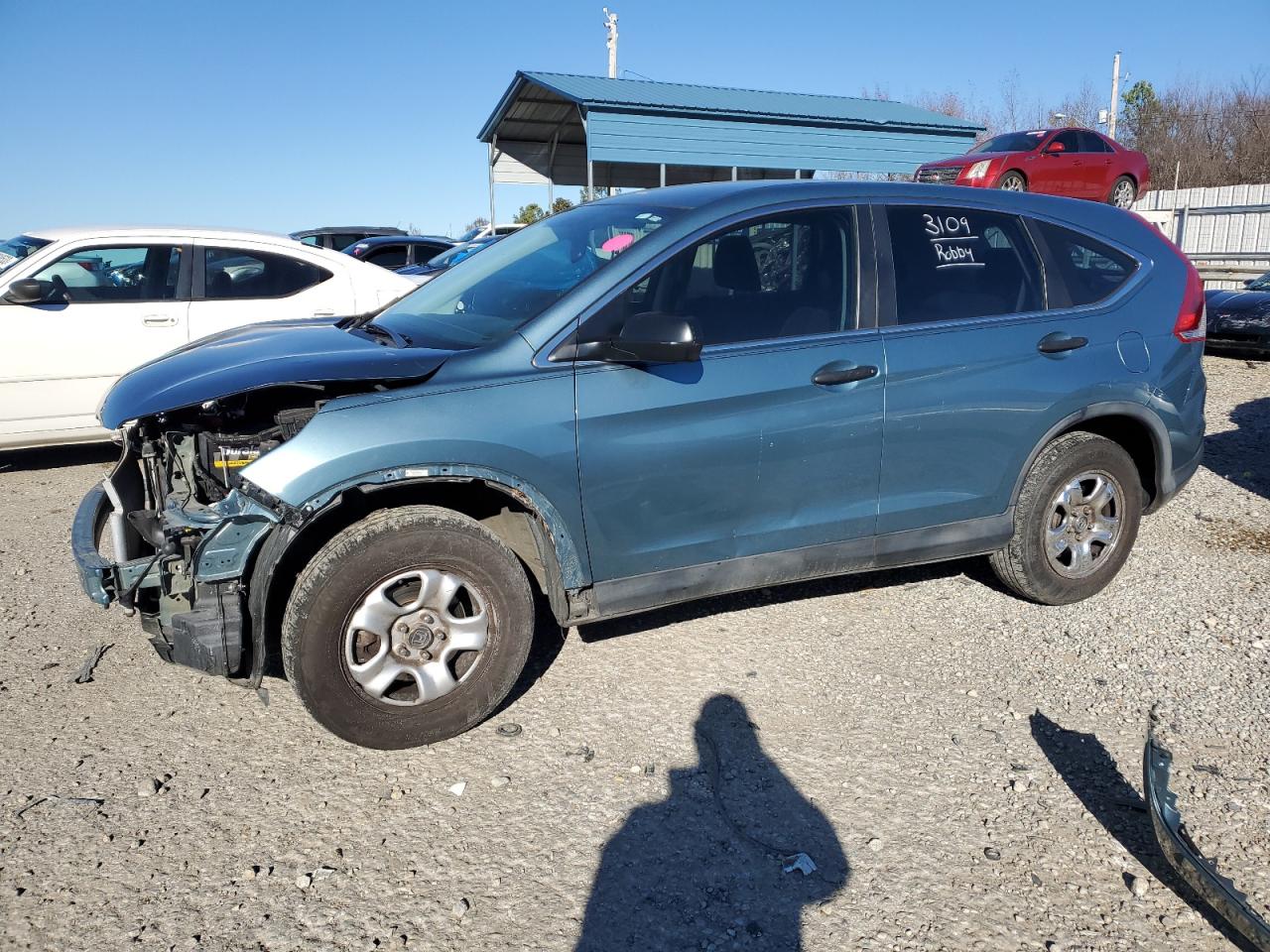 Изображение 1 2014 HONDA CR-V LX 2014 с VIN 2HKRM4H35EH637137