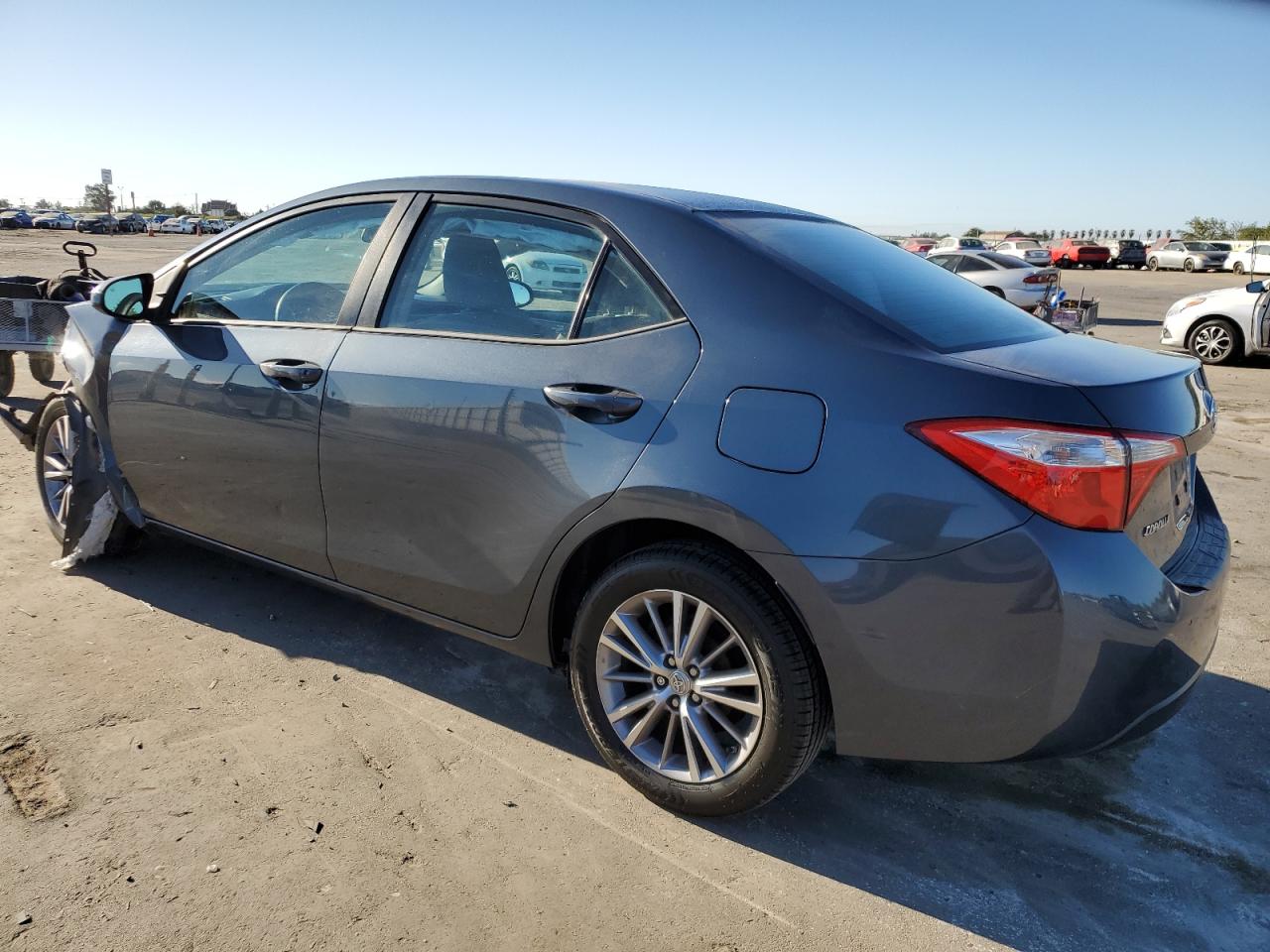 Image 2 of 2015 TOYOTA COROLLA L 2015 with VIN 2T1BURHE5FC249118