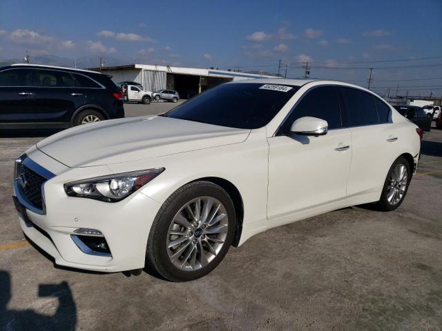 Image 1 of 2021 INFINITI Q50 LUXE 2021 with VIN JN1EV7BP9MM705066