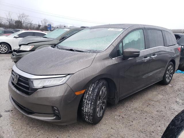 Image 1 of 2022 HONDA ODYSSEY EXL 2022 with VIN 5FNRL6H74NB061184