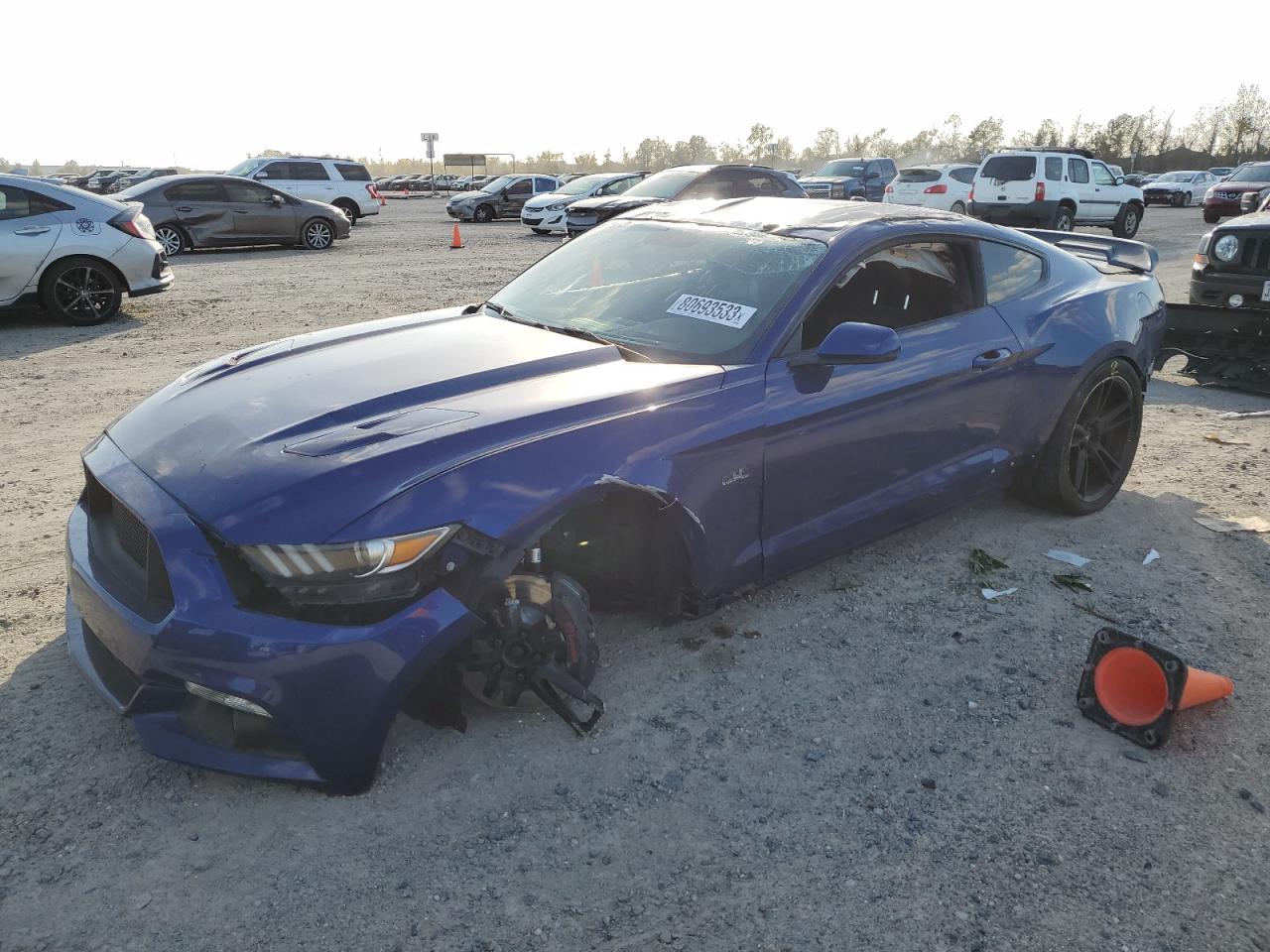 Image 1 of 2015 FORD MUSTANG GT 2015 with VIN 1FA6P8CF1F5324628