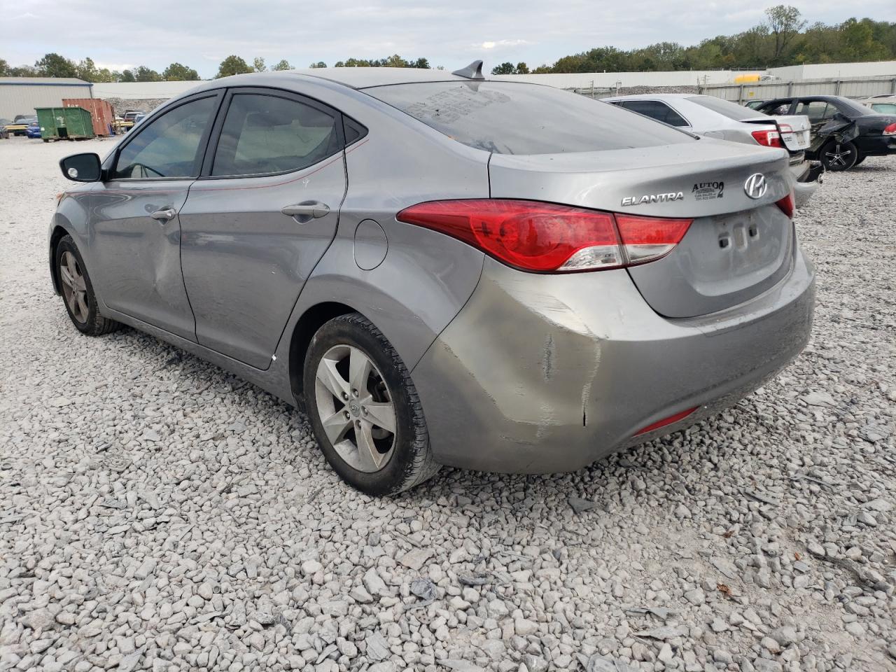 Image 2 of 2012 HYUNDAI ELANTRA GLS 2012 with VIN KMHDH4AE6CU445993