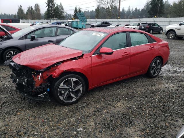 Image 1 of 2023 HYUNDAI ELANTRA LIMITED 2023 with VIN KMHLN4AJ0PU049162
