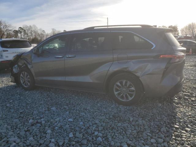 Изображение 2 2021 TOYOTA SIENNA XLE 2021 с VIN 5TDYRKEC1MS027539