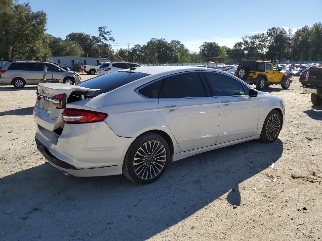 Изображение 3 2018 FORD FUSION SE 2018 с VIN 3FA6P0HD4JR228121