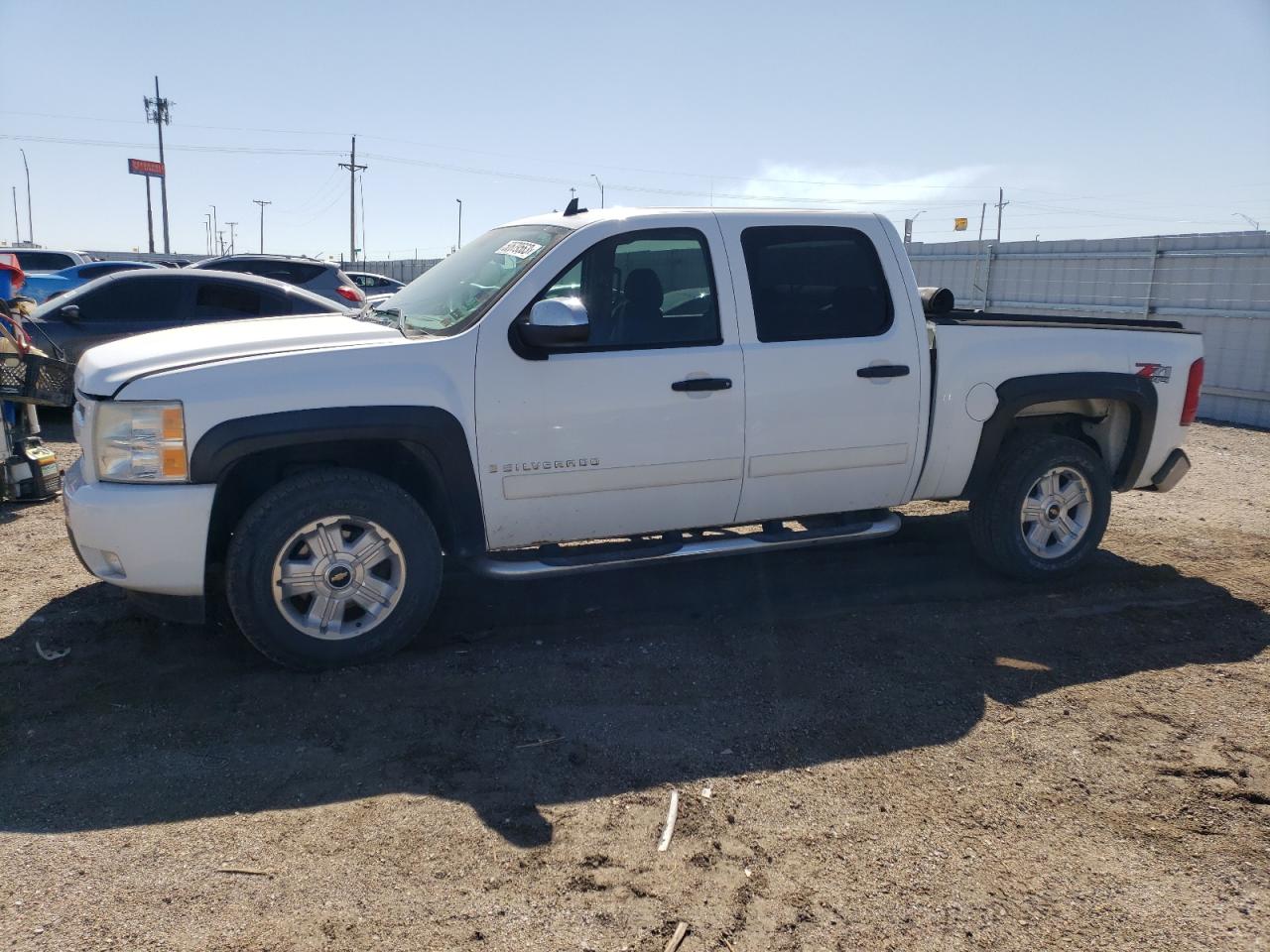 Image 1 of 2008 CHEVROLET SILVERADO K1500 2008 with VIN 2GCEK13MX81166627