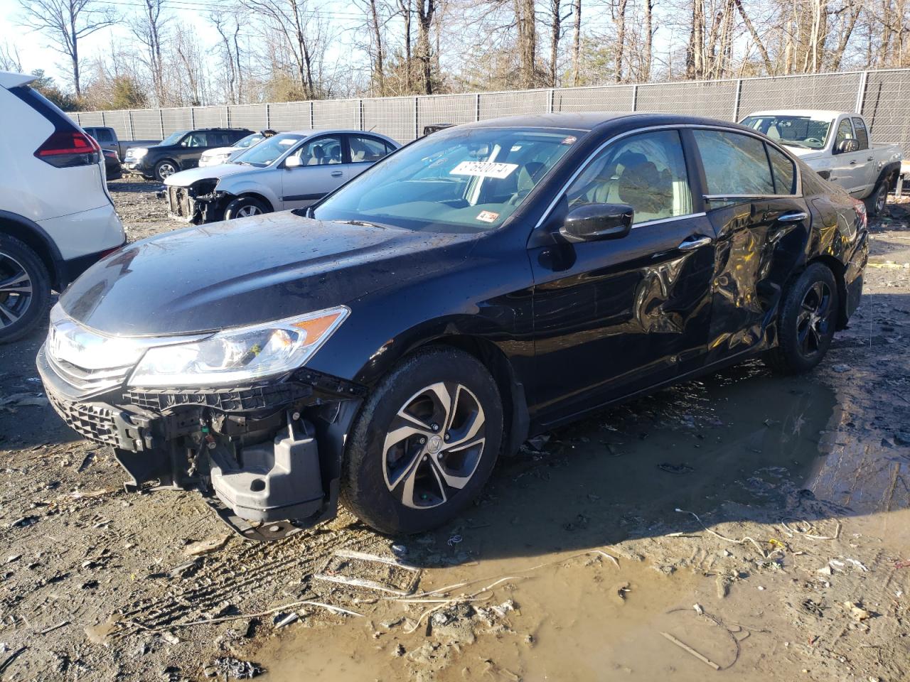 Изображение 1 2017 HONDA ACCORD LX 2017 с VIN 1HGCR2F35HA063098