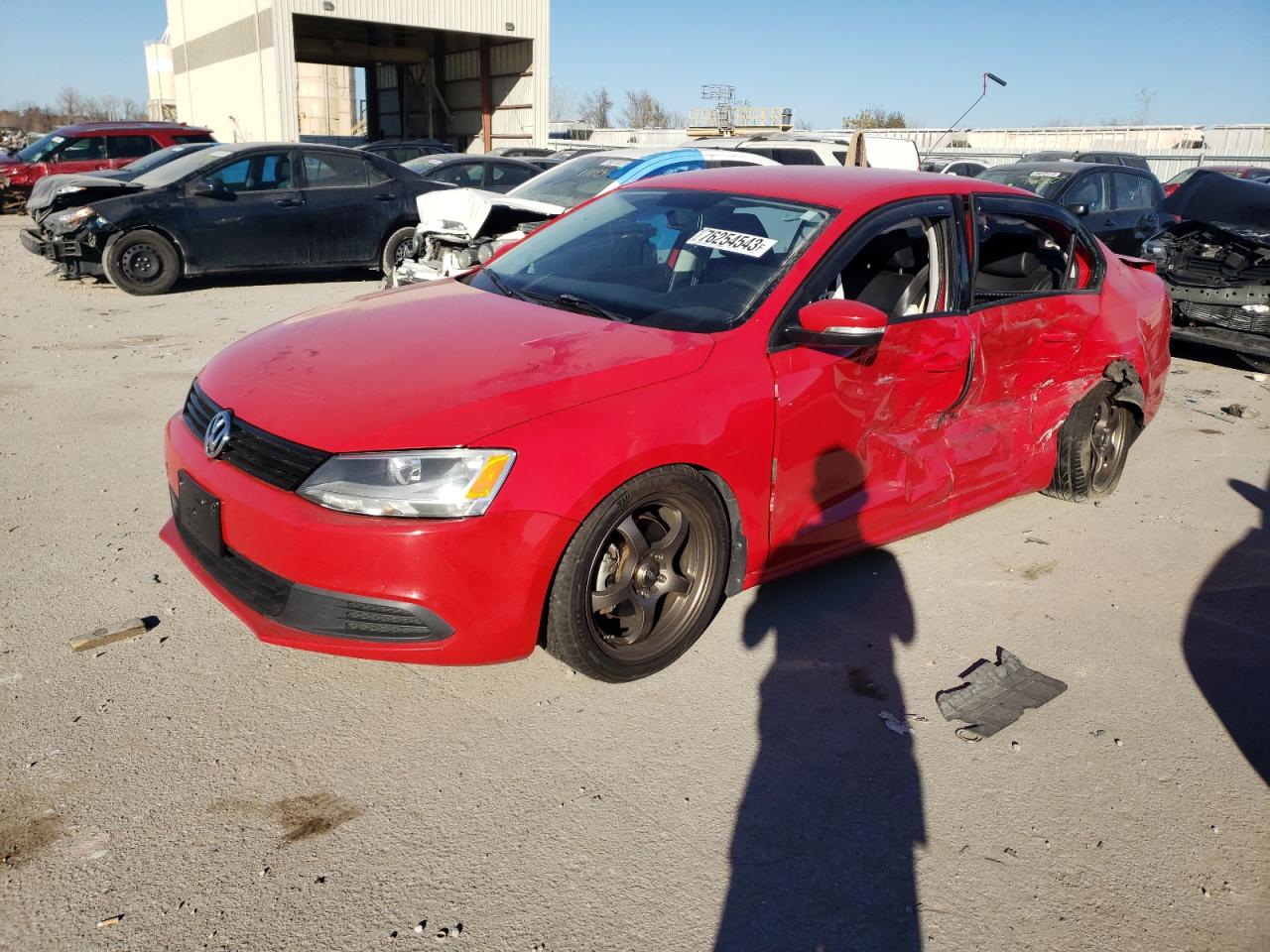 Image 1 of 2014 VOLKSWAGEN JETTA SE 2014 with VIN 3VWD17AJ9EM409971