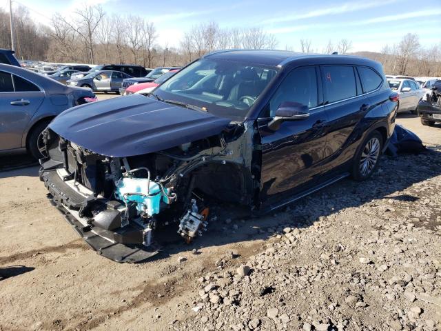 Image 1 of 2021 TOYOTA HIGHLANDER PLATINUM 2021 with VIN 5TDFZRAH9MS042663