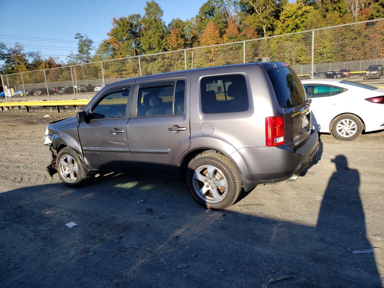 Изображение 2 2015 HONDA PILOT EXL 2015 с VIN 5FNYF4H51FB030417