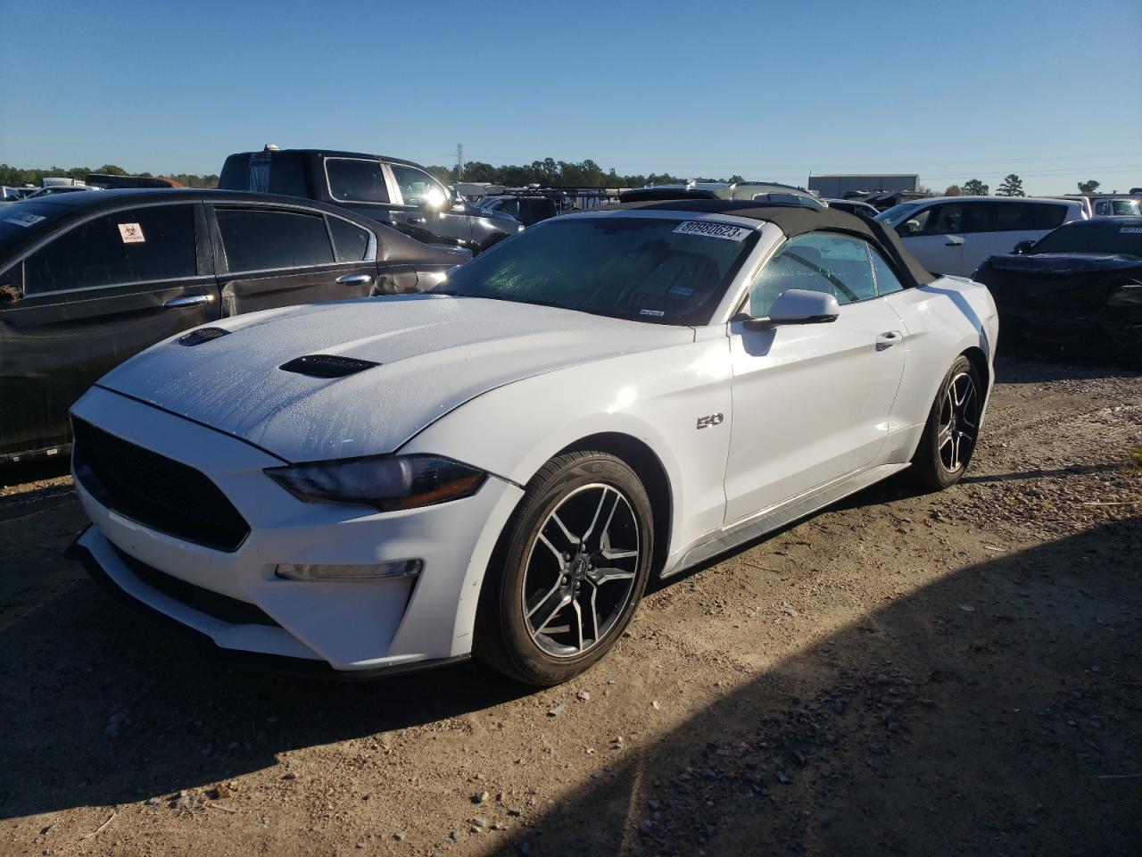 Image 1 of 2020 FORD MUSTANG GT 2020 with VIN 1FATP8FF1L5112029