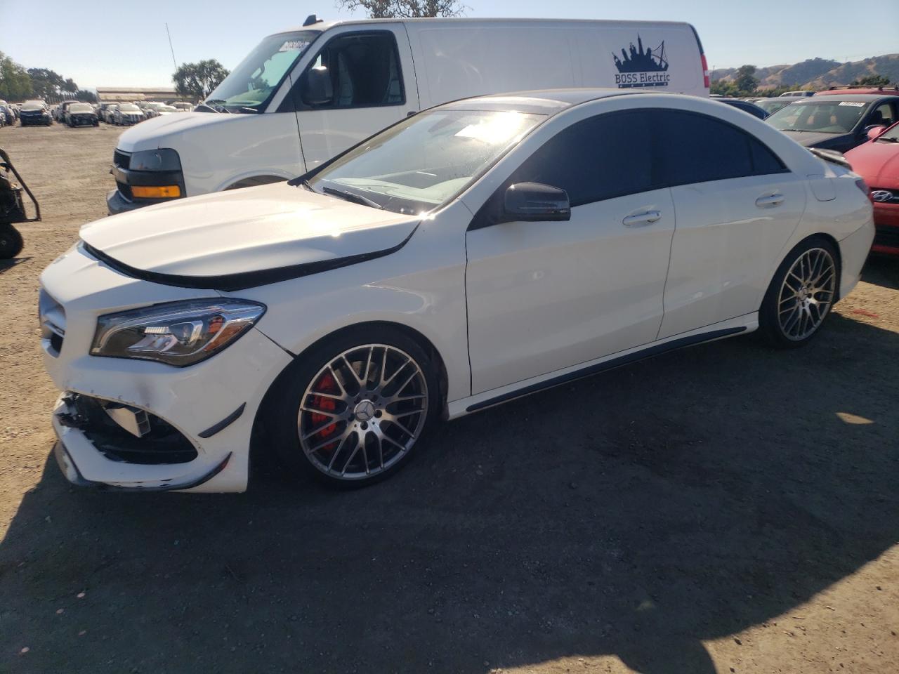 Image 1 of 2018 MERCEDES-BENZ CLA 45 AMG 2018 with VIN WDDSJ5CB6JN583393