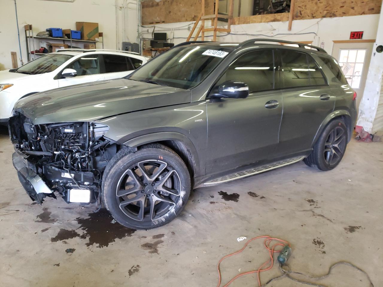 Image 1 of 2021 MERCEDES-BENZ GLE AMG 53 4MATIC 2021 with VIN 4JGFB6BBXMA285114