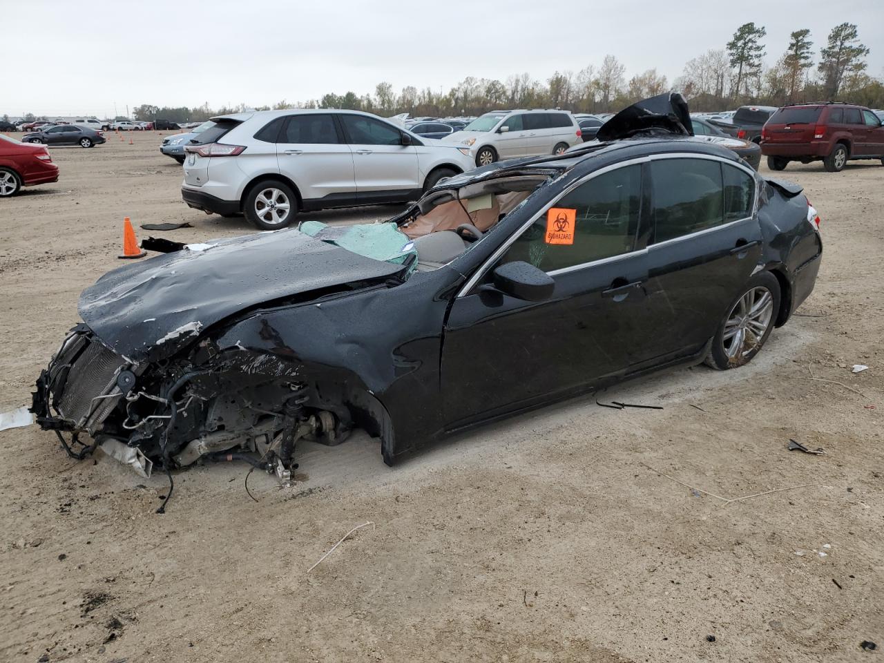 Image 1 of 2012 INFINITI G37 BASE 2012 with VIN JN1CV6AP9CM625249