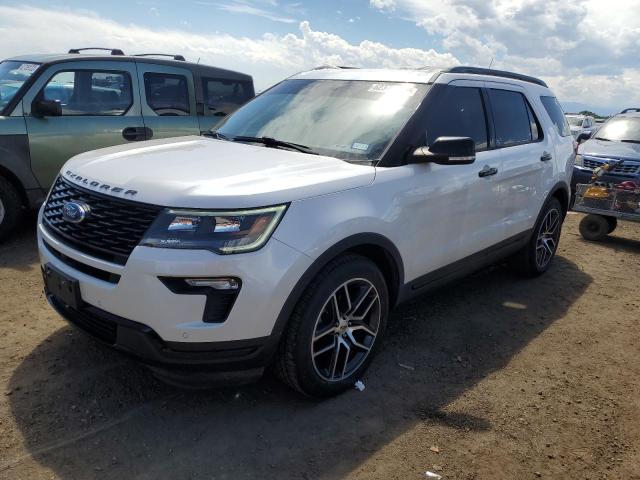 Image 1 of 2018 FORD EXPLORER SPORT 2018 with VIN 1FM5K8GT1JGA68987