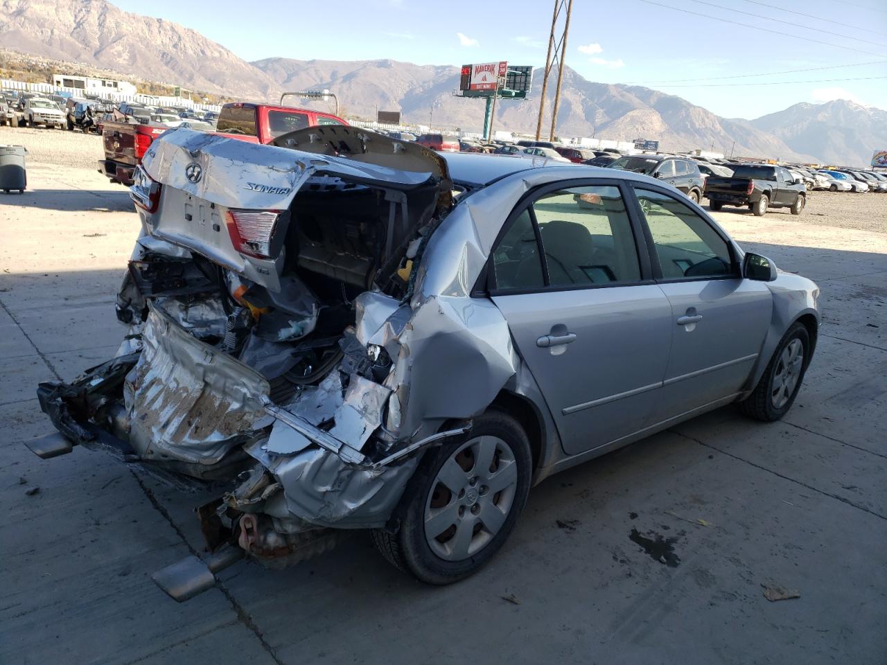Image 3 of 2009 HYUNDAI SONATA GLS 2009 with VIN 5NPET46F49H504101