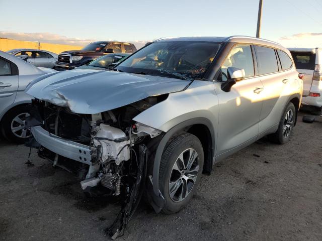 Image 1 of 2020 TOYOTA HIGHLANDER XLE 2020 with VIN 5TDGZRBH2LS514459