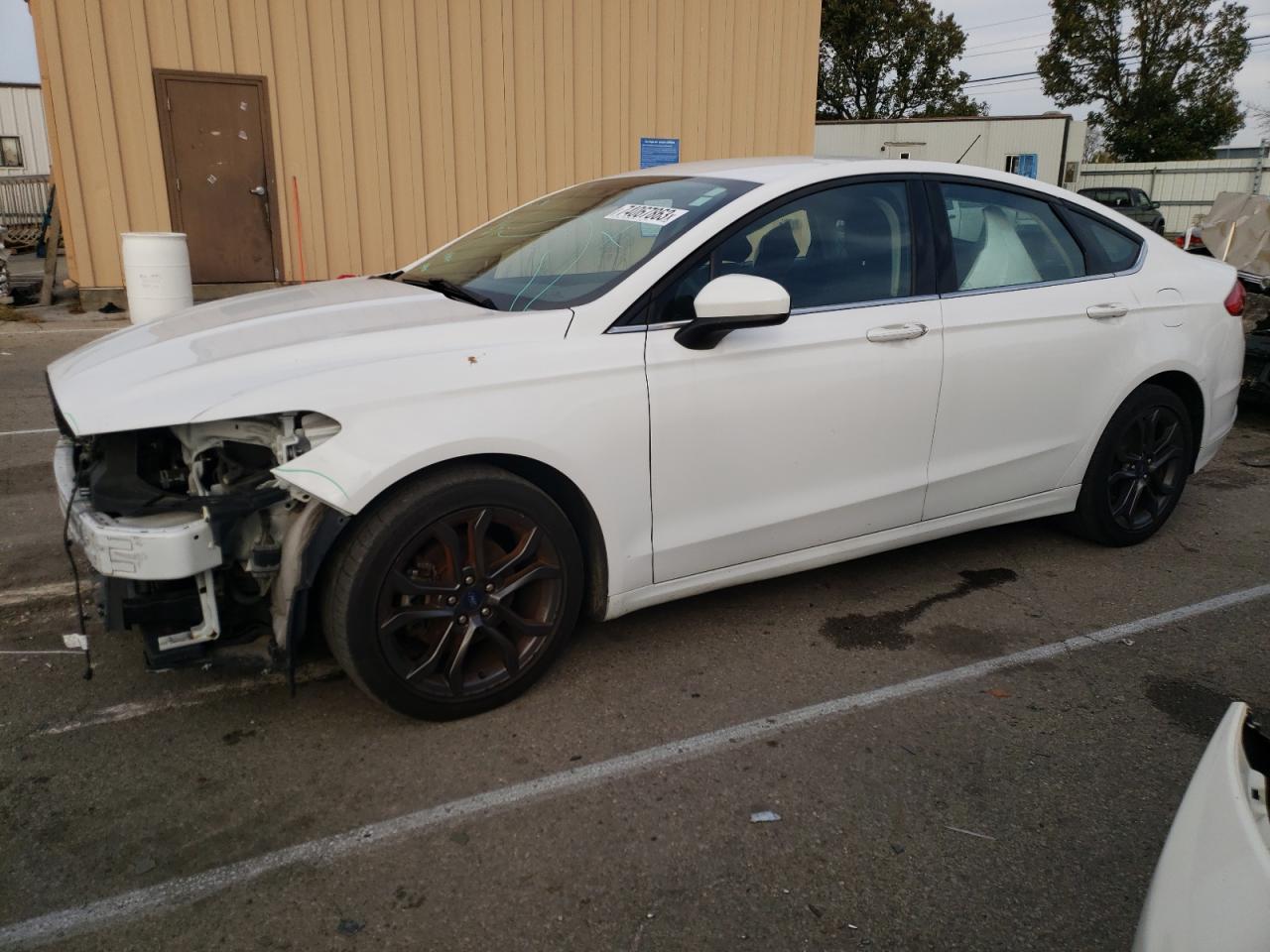 Image 1 of 2018 FORD FUSION S 2018 with VIN 3FA6P0G7XJR135356