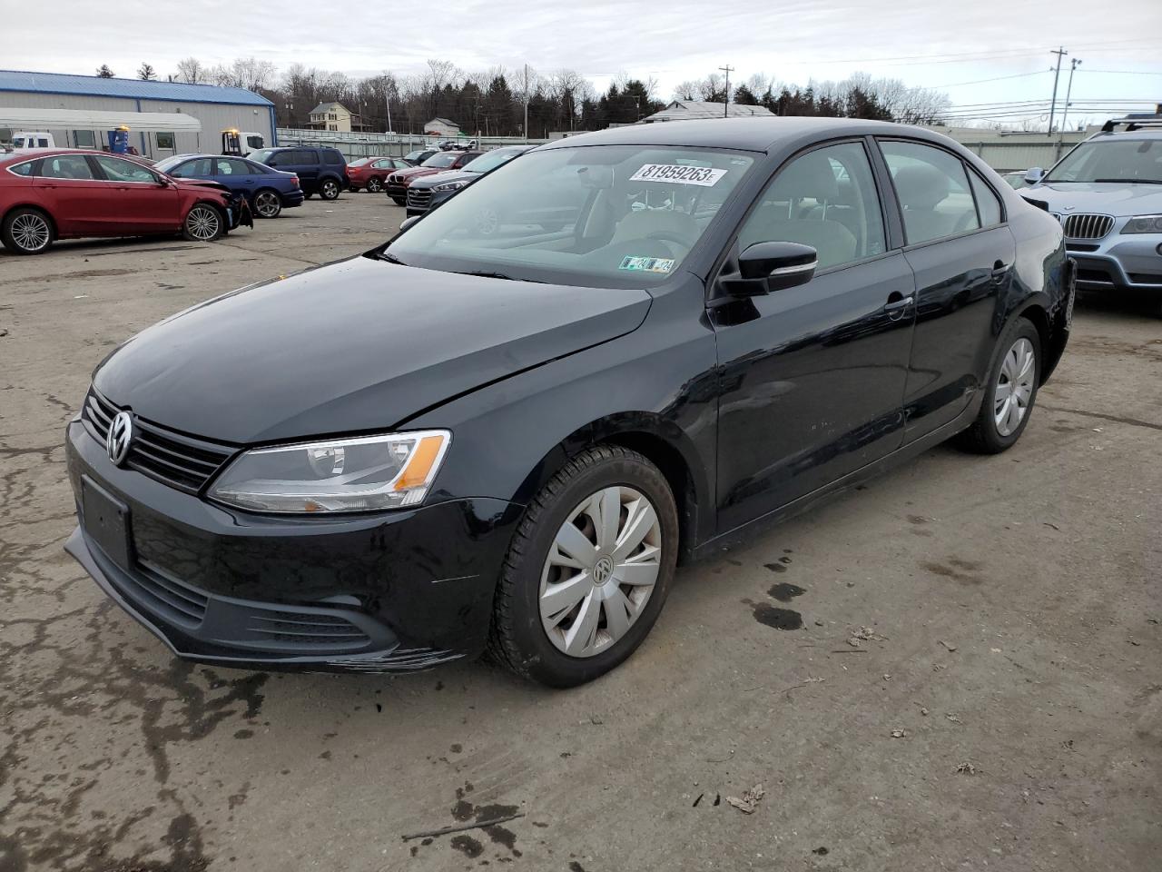 Image 1 of 2012 VOLKSWAGEN JETTA SE 2012 with VIN 3VWDP7AJ6CM376648