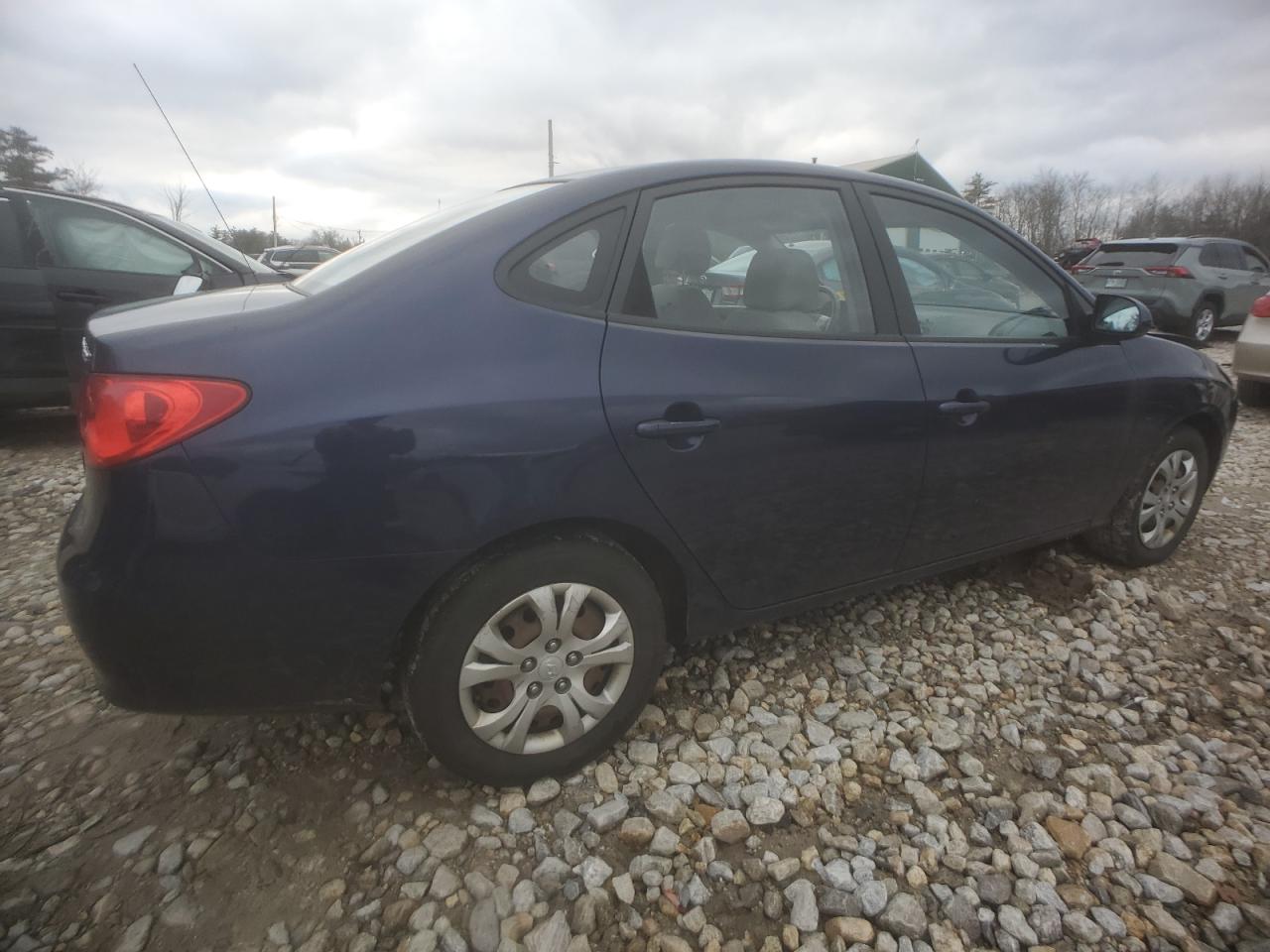Image 3 of 2010 HYUNDAI ELANTRA BLUE 2010 with VIN KMHDU4AD2AU935508