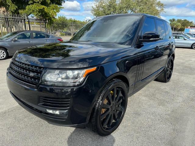 Image 1 of 2016 LAND ROVER RANGE ROVER SUPERCHARGED 2016 with VIN SALGS2EF6GA262345