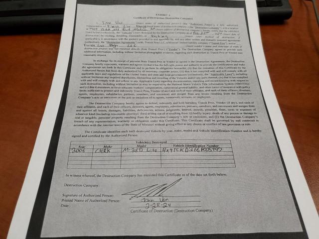 Image 3 of 2006 CWLN TRAILER 2006 with VIN 4X4TCKD266P005497