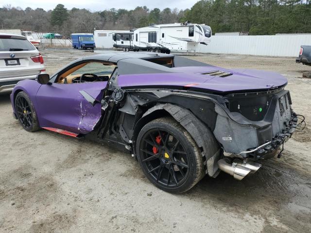 Image 2 of 2022 CHEVROLET CORVETTE STINGRAY 3LT 2022 with VIN 1G1YC3D42N5110009