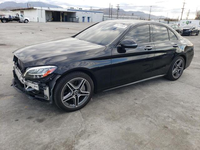 Image 1 of 2020 MERCEDES-BENZ C-CLASS 300 4MATIC 2020 with VIN WDDWF8EB7LR543563