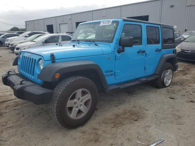 Image 1 of 2018 JEEP WRANGLER UNLIMITED SPORT 2018 with VIN 1C4HJWDG8JL835919