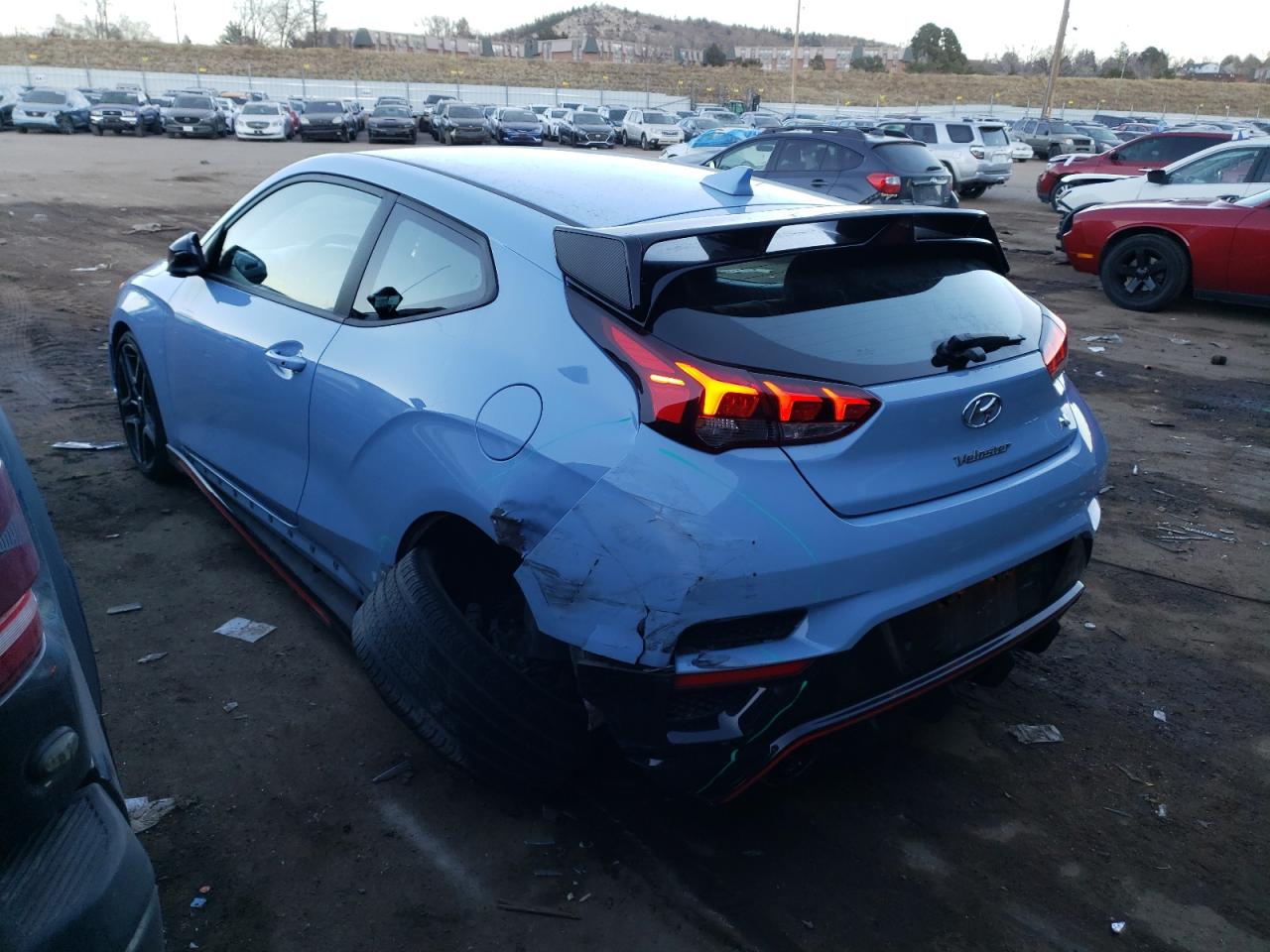 Image 2 of 2022 HYUNDAI VELOSTER N  2022 with VIN KMHT36AH6NU015500