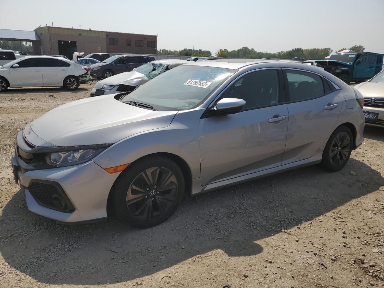 Image 1 of 2018 HONDA CIVIC EX 2018 with VIN SHHFK7H51JU228216