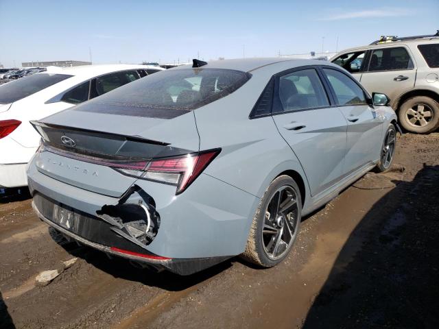 Image 3 of 2022 HYUNDAI ELANTRA N LINE 2022 with VIN KMHLR4AF0NU345988