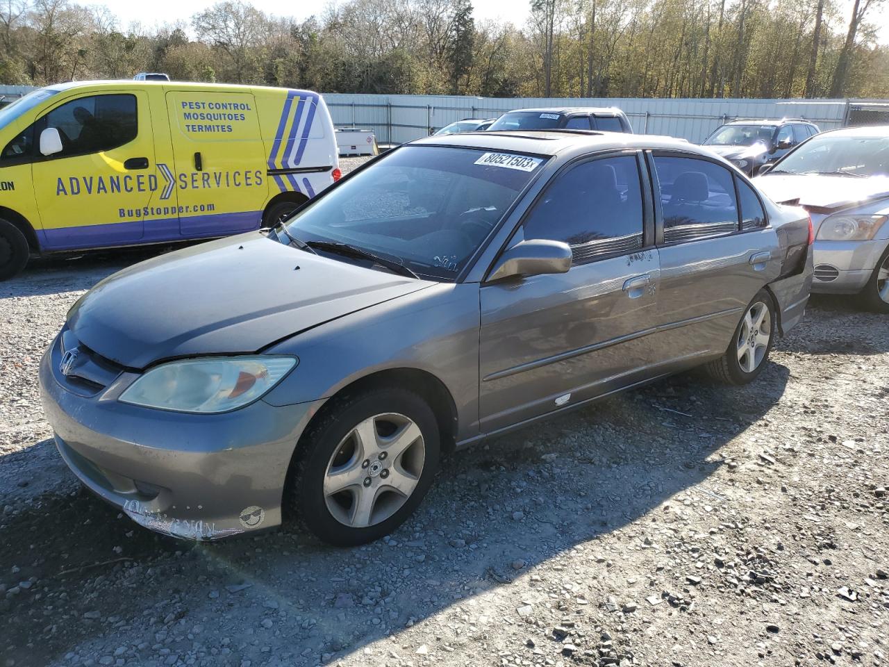 Obraz 1 z 2004 HONDA CIVIC EX 2004 z VIN 1HGES26734L020281