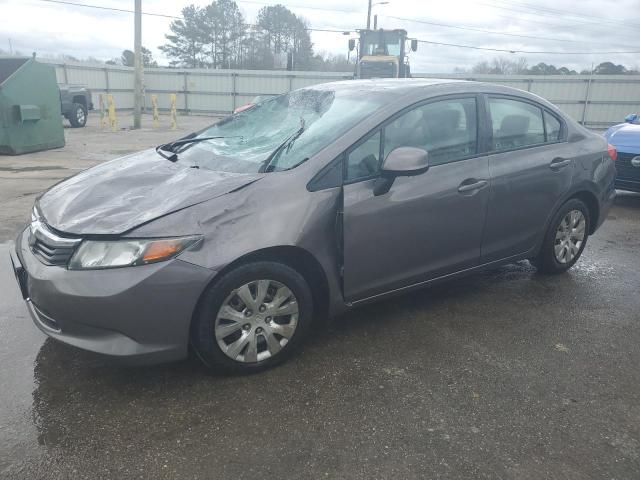 Image 1 of 2012 HONDA CIVIC LX 2012 with VIN 19XFB2F52CE102785
