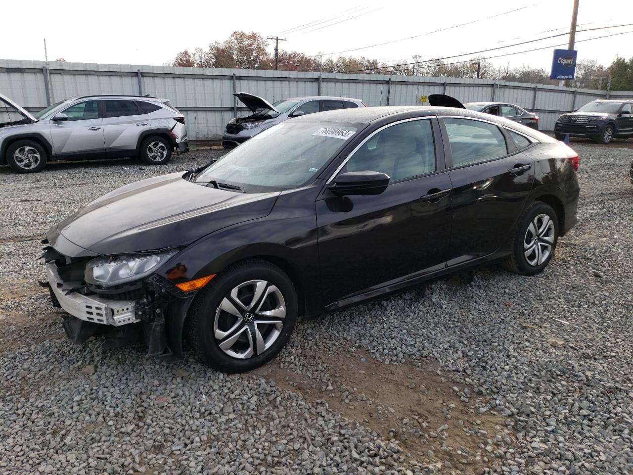 Obraz 1 z 2018 HONDA CIVIC LX 2018 z VIN 19XFC2F50JE209229