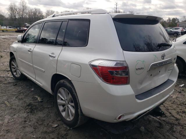 Obraz 2 z 2008 TOYOTA HIGHLANDER HYBRID LIMITED 2008 z VIN JTEEW44A382014128