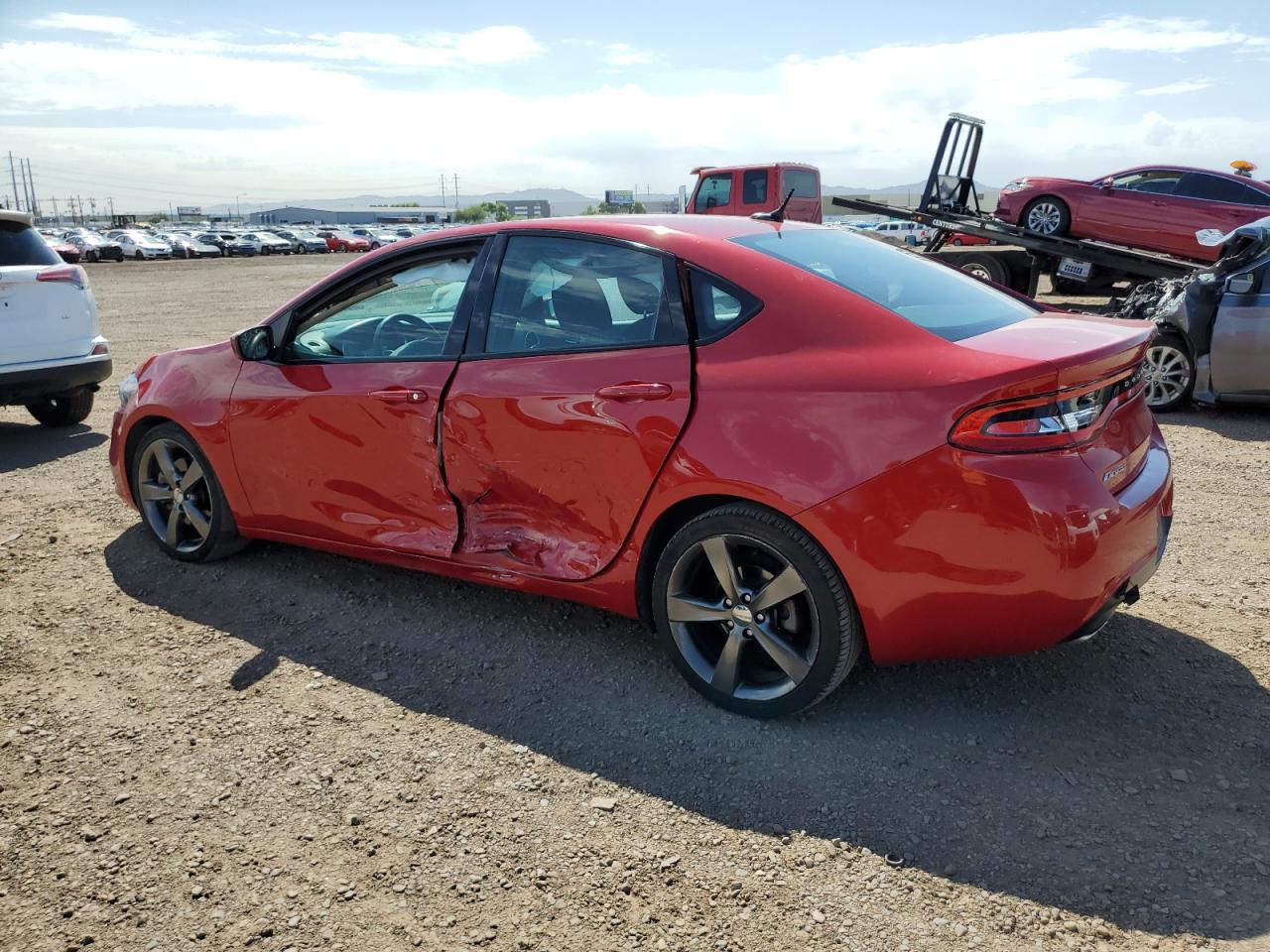 Image 2 of 2013 DODGE DART SXT 2013 with VIN 1C3CDFBA8DD305713
