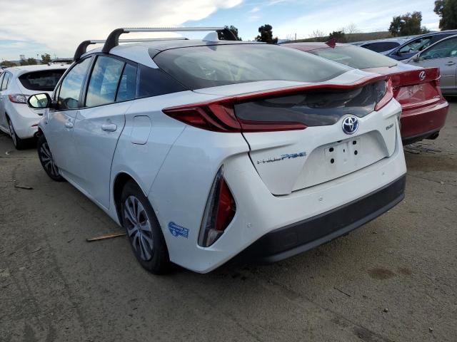 Image 2 of 2021 TOYOTA PRIUS PRIME LE 2021 with VIN JTDKAMFP1M3183186