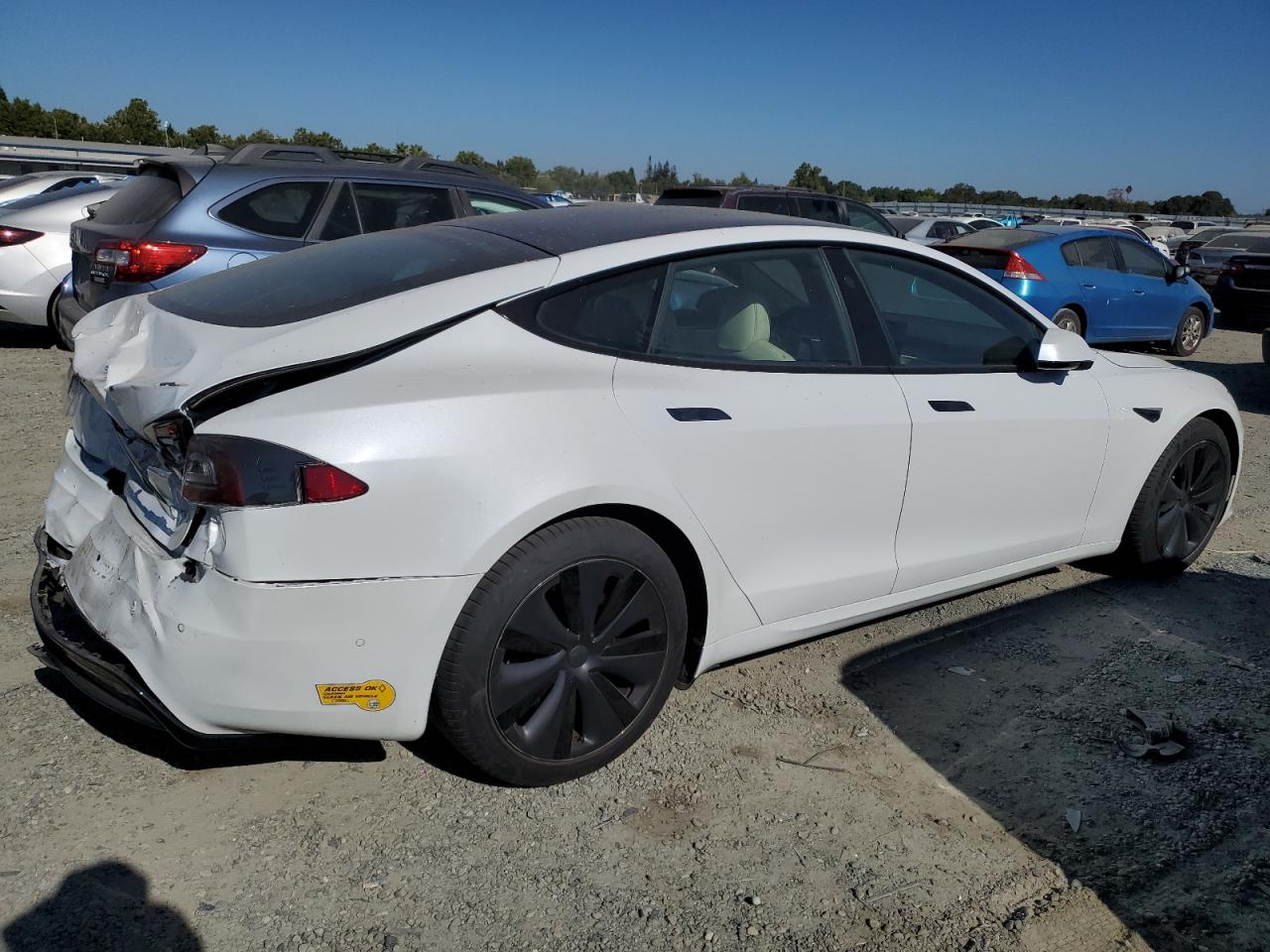 Изображение 3 2021 TESLA MODEL S  2021 с VIN 5YJSA1E65MF447357