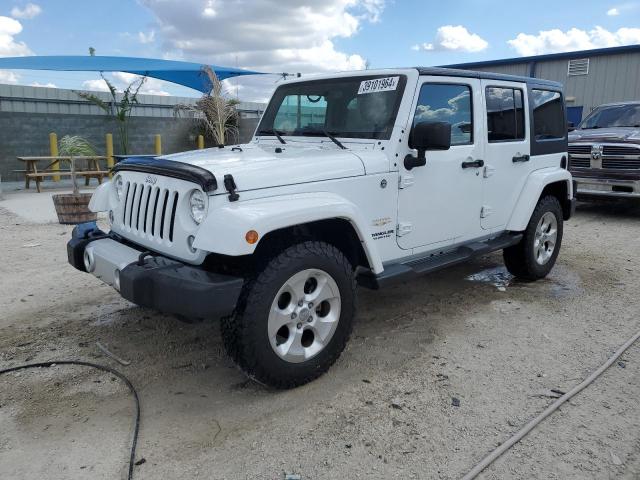 Image 1 of 2015 JEEP WRANGLER UNLIMITED SAHARA 2015 with VIN 1C4BJWEG8FL638308