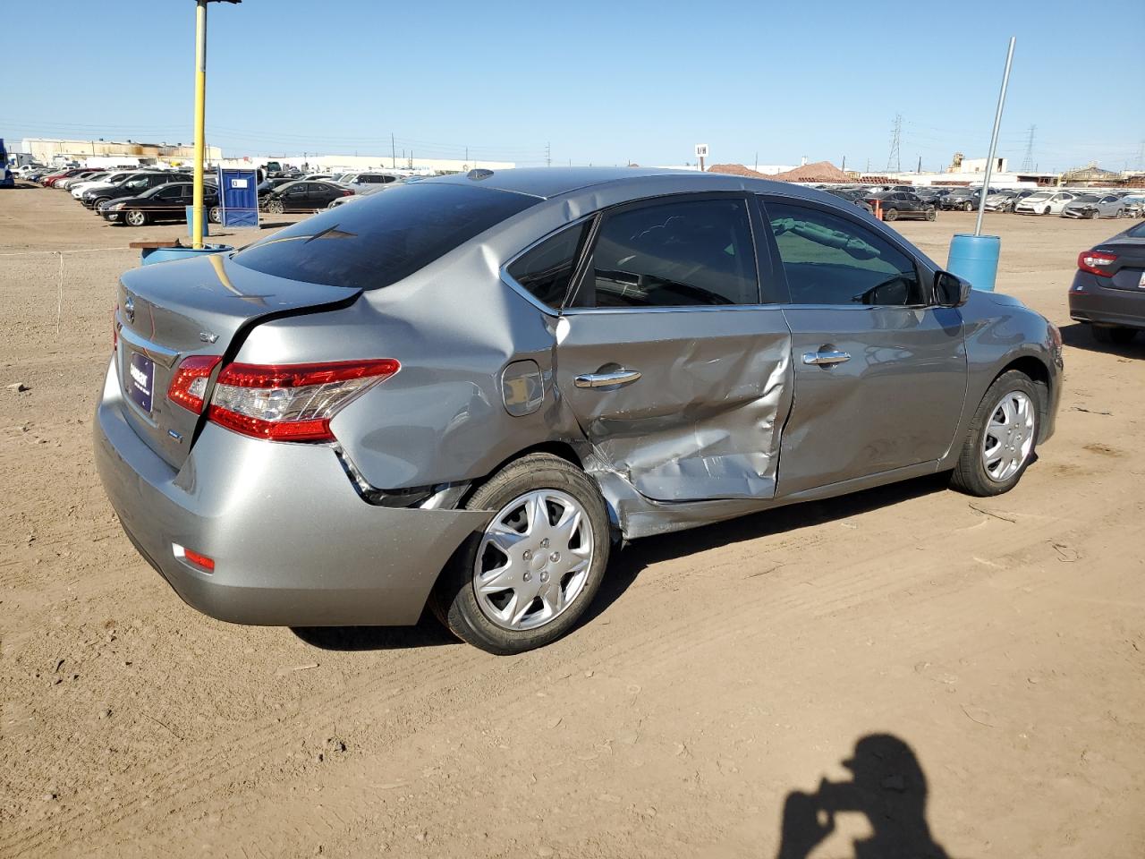 Image 3 of 2014 NISSAN SENTRA S 2014 with VIN 3N1AB7APXEY329937