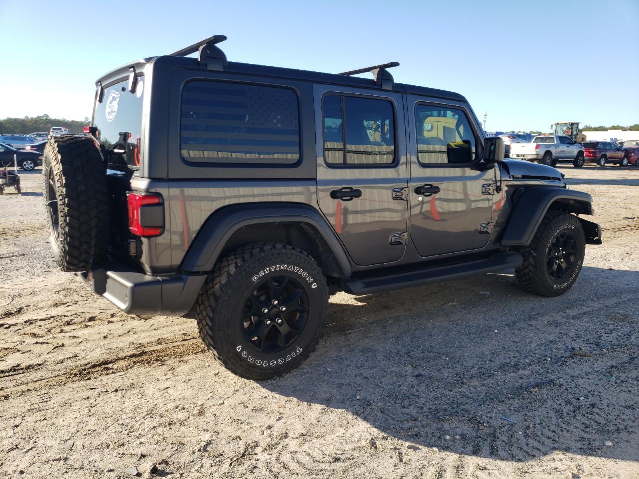 Изображение 3 2020 JEEP WRANGLER UNLIMITED SPORT 2020 с VIN 1C4HJXDN7LW339614