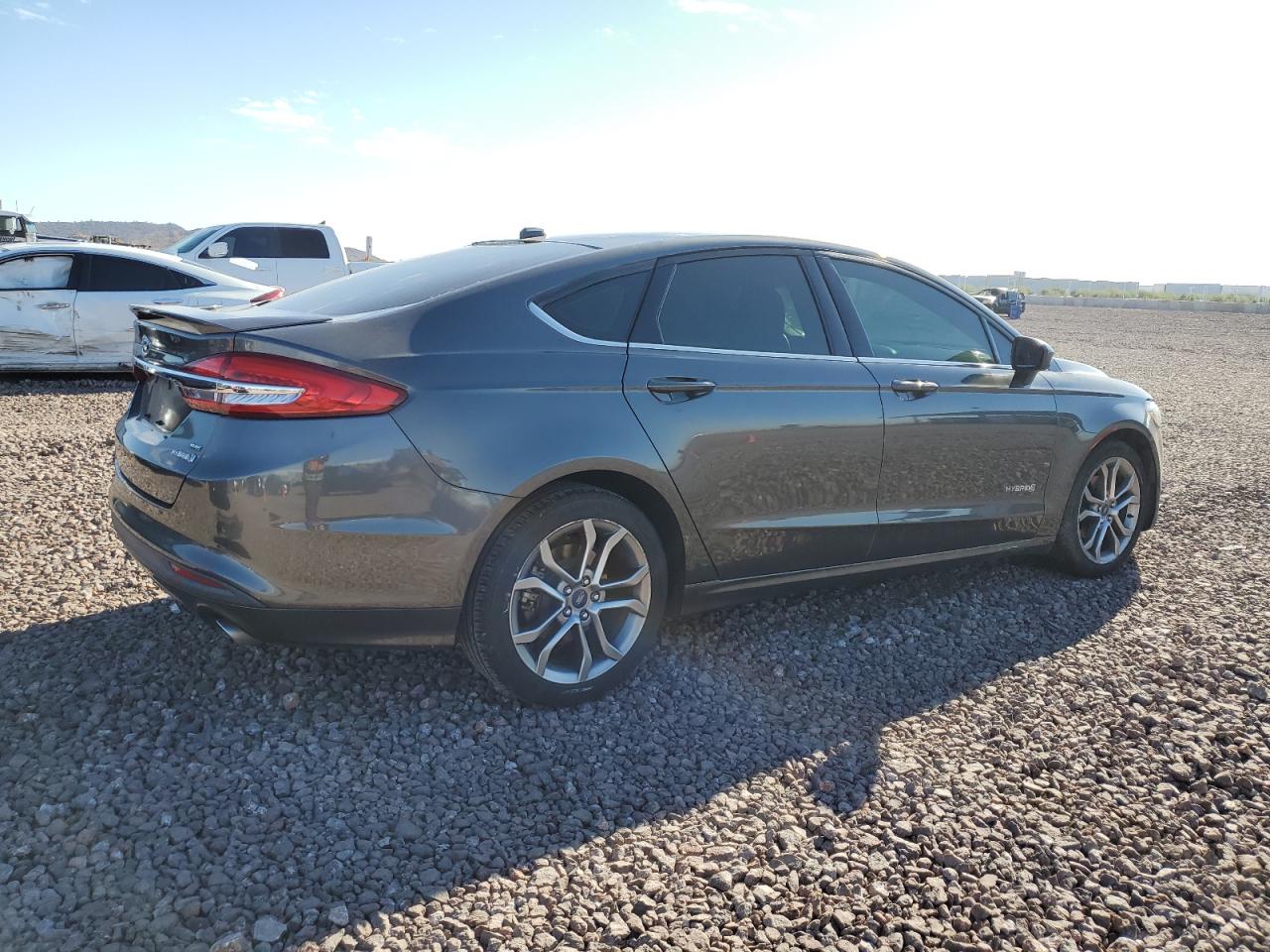 Image 3 of 2017 FORD FUSION SE HYBRID 2017 with VIN 3FA6P0LU4HR190908