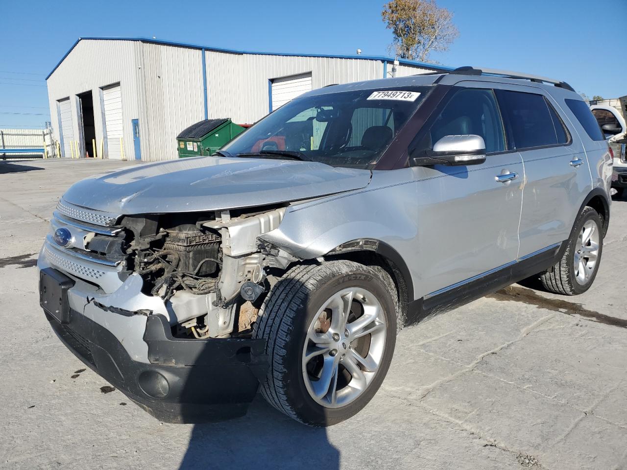Image 1 of 2013 FORD EXPLORER LIMITED 2013 with VIN 1FM5K7F81DGC11416