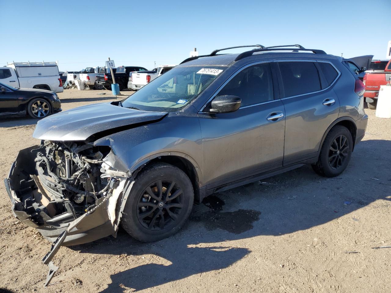 Image 1 of 2018 NISSAN ROGUE S 2018 with VIN 5N1AT2MT1JC754998